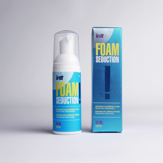 Очищающая пенка для тела Foam Seduction - 50 мл. - INTT - купить с доставкой в Мурманске