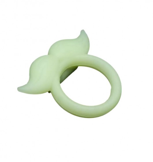 Люминесцентное эрекционное виброкольцо Hipster - Clara Morgane - в Мурманске купить с доставкой