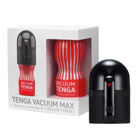 Набор Tenga Vacuum Max: мастурбатор и устройство для создания вакуума - Tenga - в Мурманске купить с доставкой