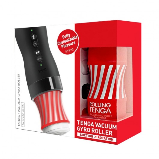 Набор Tenga Vacuum Gyro Roller 3s: мастурбатор и устройство для вращения и создания вакуума - Tenga - в Мурманске купить с доставкой
