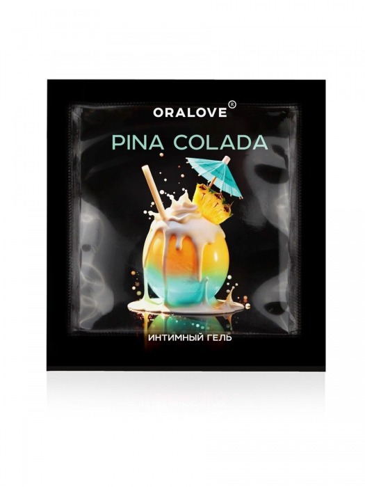 Саше съедобной оральной смазки OraLove с ароматом пина колада - 3 гр. - Биоритм - купить с доставкой в Мурманске