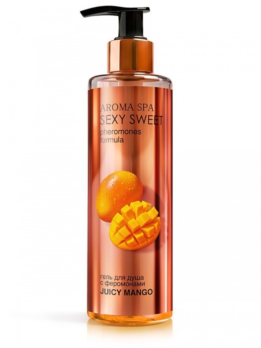 Гель для душа с феромонами и ароматом манго Juicy Mango - 200 мл. -  - Магазин феромонов в Мурманске