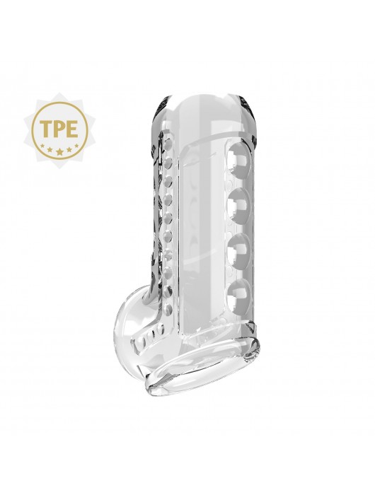 Прозрачная насадка на пенис Farrel - Baile - в Мурманске купить с доставкой