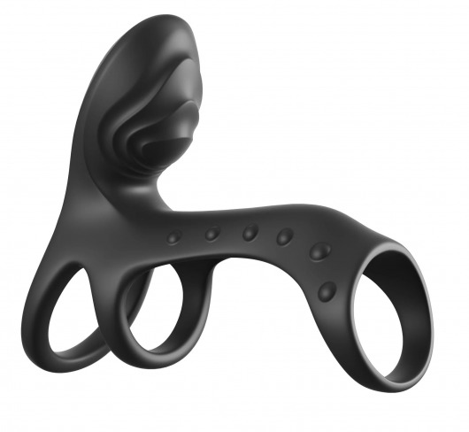 Черная насадка на пенис Ultimate Couples Cage Pro - Pipedream - в Мурманске купить с доставкой