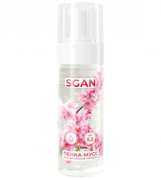 Пенка-мусс для интимной гигиены SGAN с пребиотиками - 150 мл. - SGAN - купить с доставкой в Мурманске