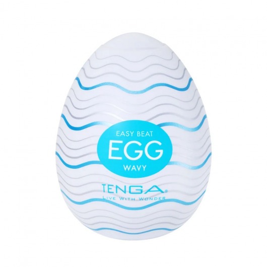 Мастурбатор-яйцо Tenga Egg Wavy - Tenga - в Мурманске купить с доставкой
