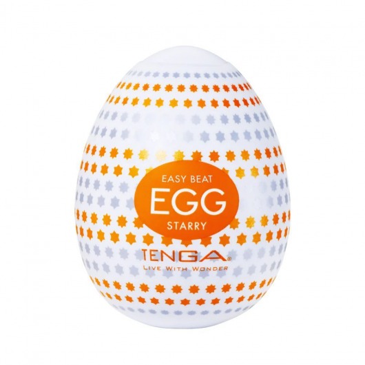 Мастурбатор-яйцо Tenga Egg Starry - Tenga - в Мурманске купить с доставкой
