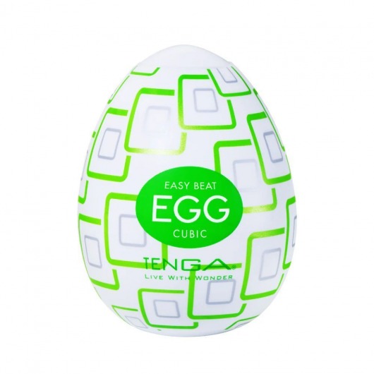 Мастурбатор-яйцо Tenga Egg Cubic - Tenga - в Мурманске купить с доставкой