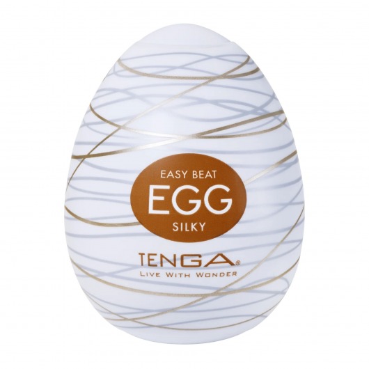 Мастурбатор-яйцо Tenga Egg Silky - Tenga - в Мурманске купить с доставкой