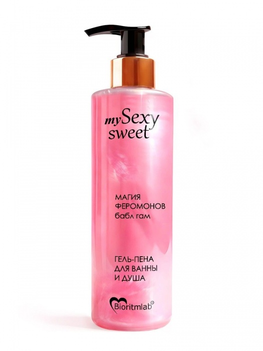 Гель-пена для ванны и душа Sexy Sweet с феромонами и ароматом бабл-гам - 200 мл. -  - Магазин феромонов в Мурманске