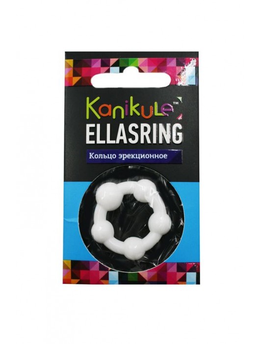 Цветное эрекционное кольцо с шариками Ellasring - Sitabella - в Мурманске купить с доставкой