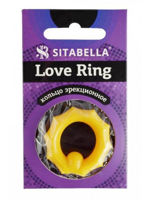 Цветное эрекционное кольцо Love Ring - Sitabella - в Мурманске купить с доставкой