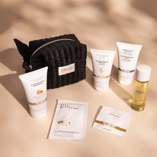 Набор YESforLOV La Trousse Enchantée в черной косметичке - YESforLOV - купить с доставкой в Мурманске