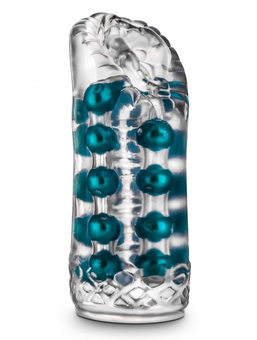 Прозрачный мастурбатор-вагина Super Stroker - Blush Novelties - в Мурманске купить с доставкой