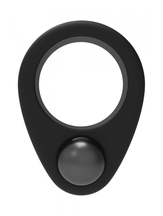 Черное эрекционное кольцо Cockring Single Weight - Dream Toys - в Мурманске купить с доставкой