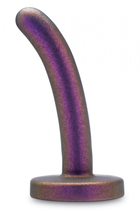 Фиолетовая насадка с гладкой поверхностью Surrender 4.75 Inch Beginner Pegging Dildo - 12 см. - Blush Novelties - купить с доставкой в Мурманске