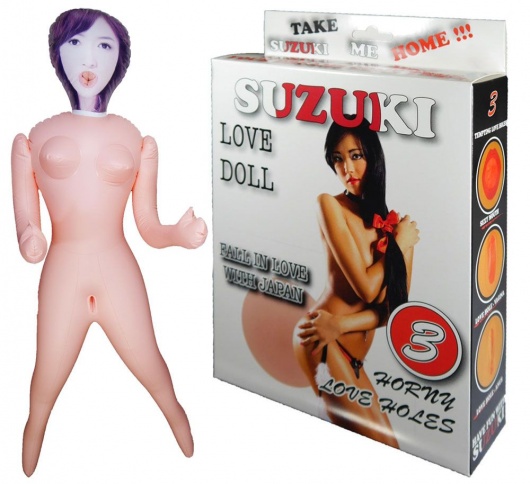 Надувная секс-кукла Suzuki - Boys of Toys - в Мурманске купить с доставкой