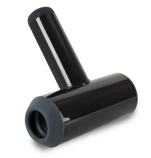 Черный мастурбатор с удобной ручкой Masturbator with 2 Functions - Orion - в Мурманске купить с доставкой