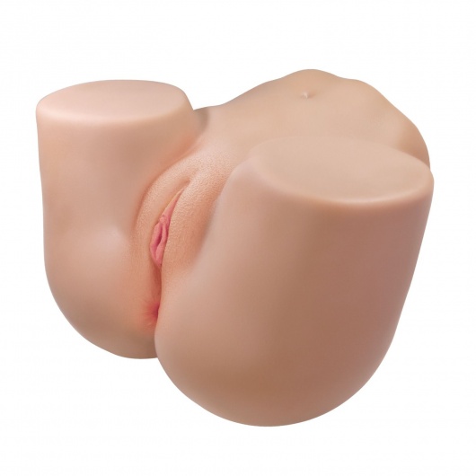 Телесный мастурбатор Julia с 2 любовными тоннелями - Baile - в Мурманске купить с доставкой