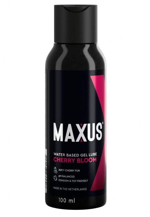 Лубрикант на водной основе MAXUS Cherry Bloom - 100 мл. - Maxus - купить с доставкой в Мурманске