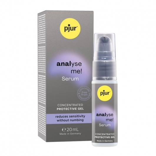 Расслабляющая анальная сыворотка pjur Analyse Me Serum - 20 мл. - Pjur - купить с доставкой в Мурманске