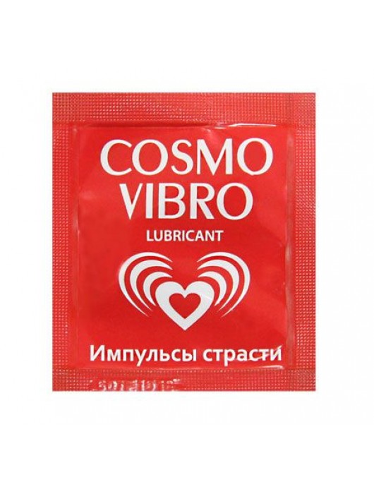 Пробник женского стимулирующего лубриканта на силиконовой основе Cosmo Vibro - 3 гр. - Биоритм - купить с доставкой в Мурманске