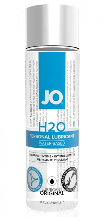 Нейтральный лубрикант на водной основе JO Personal Lubricant H2O - 240 мл. - System JO - купить с доставкой в Мурманске