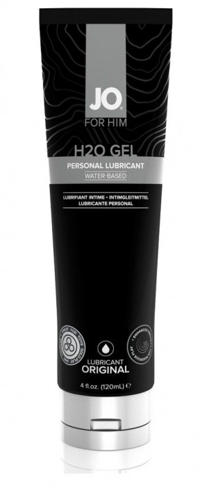 Лубрикант-гель для мужчин JO H2O GEL ORIGINAL - 120 мл. - System JO - купить с доставкой в Мурманске
