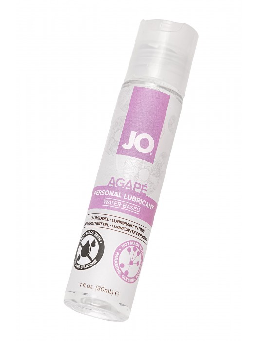 Лубрикант на водной основе для женщин JO AGAPE ORIGINAL - 30 мл. - System JO - купить с доставкой в Мурманске