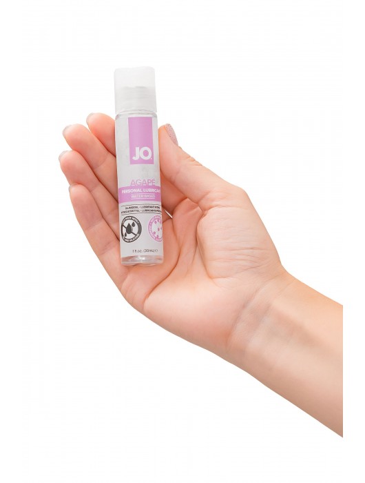 Лубрикант на водной основе для женщин JO AGAPE ORIGINAL - 30 мл. - System JO - купить с доставкой в Мурманске
