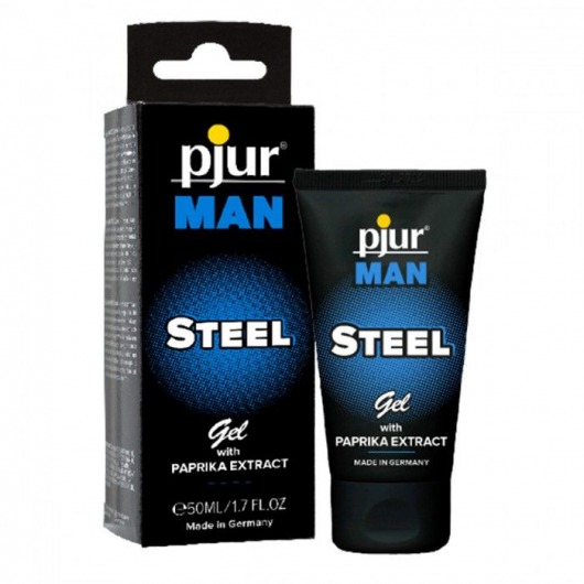 Эрекционный гель для пениса pjur MAN Steel Gel - 50 мл. - Pjur - купить с доставкой в Мурманске