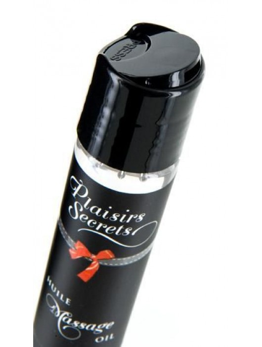 Массажное масло с ароматом кокоса Huile de Massage Gourmande Coco - 59 мл. - Plaisir Secret - купить с доставкой в Мурманске