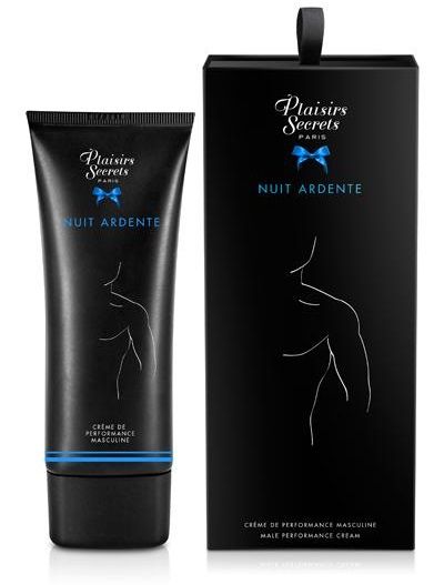 Возбуждающий крем для мужчин Nuit Ardente Creme Performante Plaisirs Secrets - 60 мл. - Plaisir Secret - купить с доставкой в Мурманске