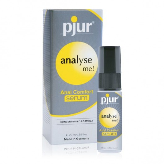 Анальный спрей pjur ANALYSE ME Serum - 20 мл. - Pjur - купить с доставкой в Мурманске