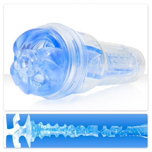 Мастурбатор Fleshlight Turbo - Trust Blue Ice - Fleshlight - в Мурманске купить с доставкой