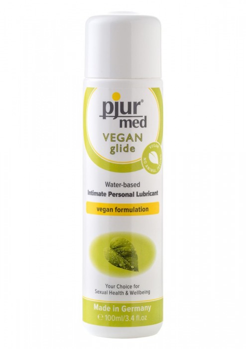 Натуральный лубрикант pjur MED Vegan Gilde - 100 мл. - Pjur - купить с доставкой в Мурманске