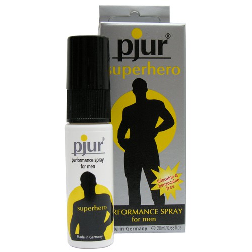 Пролонгирующий мужской спрей pjur SUPERHERO spray - 20 мл. - Pjur - купить с доставкой в Мурманске