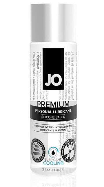 Охлаждающий лубрикант на силиконовой основе JO Personal Premium Lubricant Cooling - 60 мл. - System JO - купить с доставкой в Мурманске