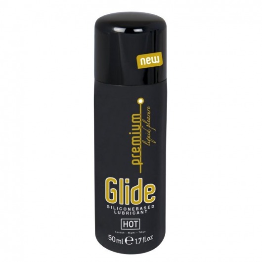 Интимный гель на силиконовой основе Premium Glide - 50 мл. - HOT - купить с доставкой в Мурманске