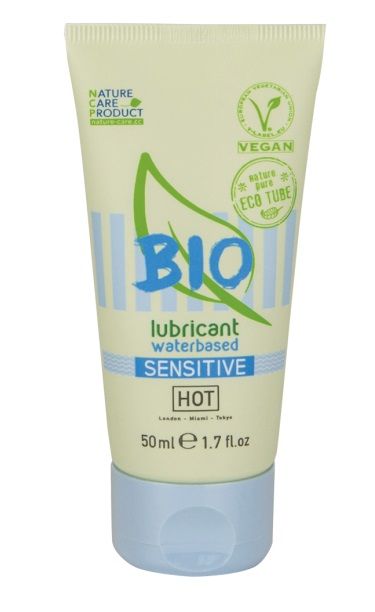 Органический лубрикант для чувствительной кожи Bio Sensitive - 50 мл. - HOT - купить с доставкой в Мурманске