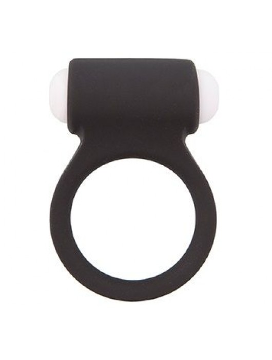 Чёрное эрекционное виброкольцо LIT-UP SILICONE STIMU RING 3 BLACK - Dream Toys - в Мурманске купить с доставкой