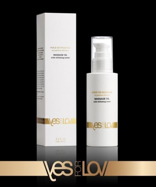 Массажное масло TITILLATING MASSAGE OIL - 100 мл. - YESforLOV - купить с доставкой в Мурманске