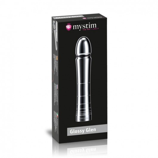 Фаллоимитатор для электростимуляции Glossy Glen Dildo - 14 см. - MyStim - купить с доставкой в Мурманске