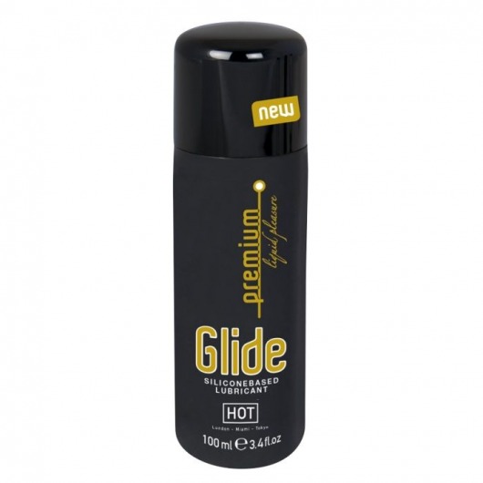 Интимный гель на силиконовой основе Premium Glide - 100 мл. - HOT - купить с доставкой в Мурманске