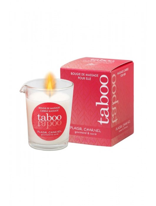 Массажное аромамасло с афродизиаками для женщин RUF Taboo Plaisir charnel - 60 гр. - RUF - купить с доставкой в Мурманске