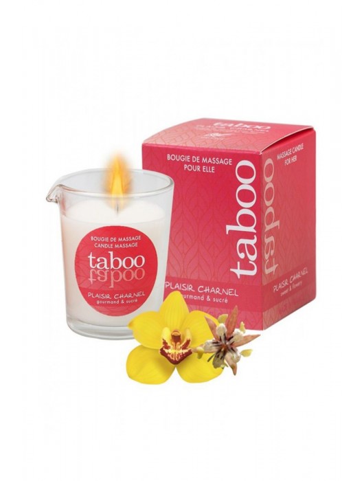 Массажное аромамасло с афродизиаками для женщин RUF Taboo Plaisir charnel - 60 гр. - RUF - купить с доставкой в Мурманске