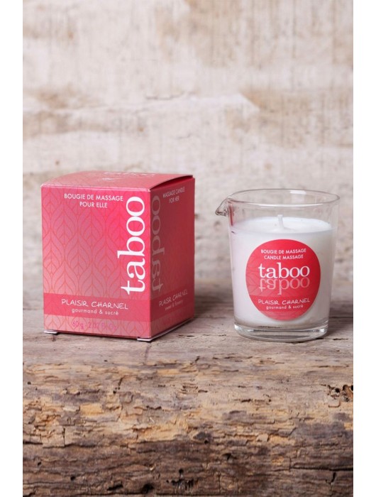 Массажное аромамасло с афродизиаками для женщин RUF Taboo Plaisir charnel - 60 гр. - RUF - купить с доставкой в Мурманске