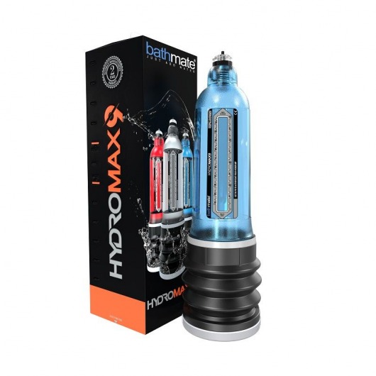 Синяя гидропомпа HydroMAX9 - Bathmate - в Мурманске купить с доставкой