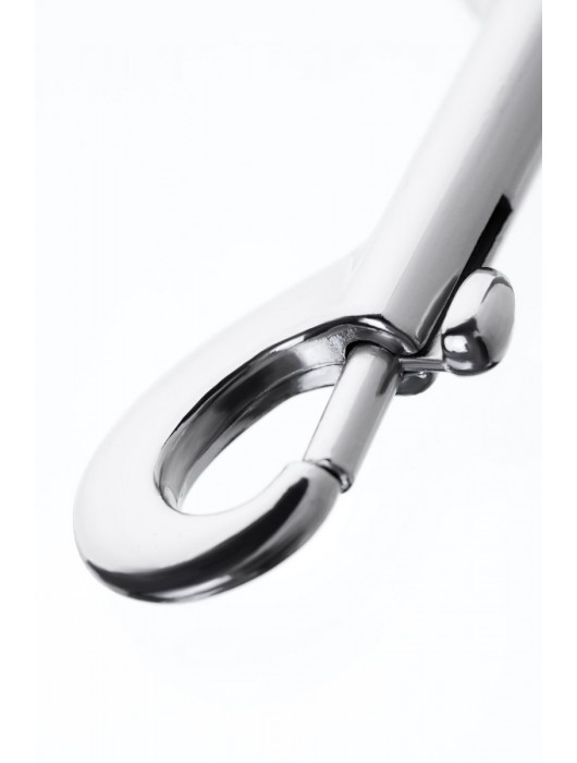 Серебристый двухсторонний карабин TOYFA Metal - ToyFa - купить с доставкой в Мурманске