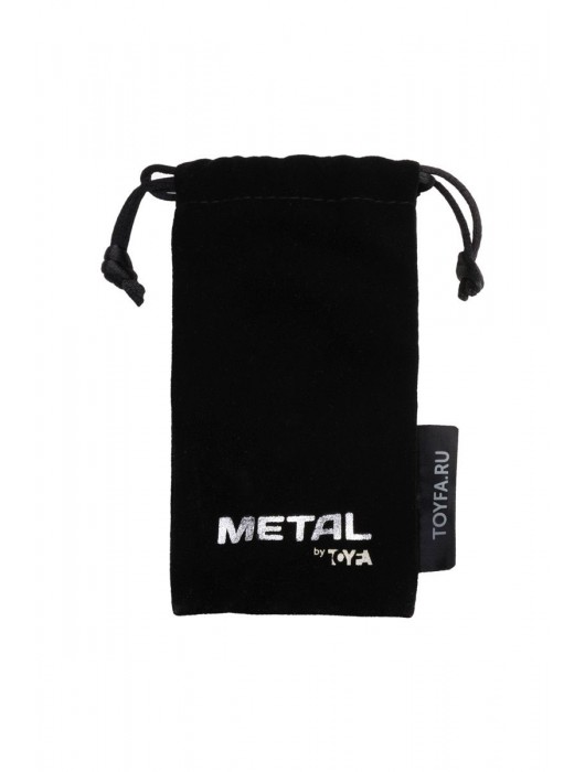 Серебристый двухсторонний карабин TOYFA Metal - ToyFa - купить с доставкой в Мурманске